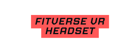 Fitverse VR HEADSET